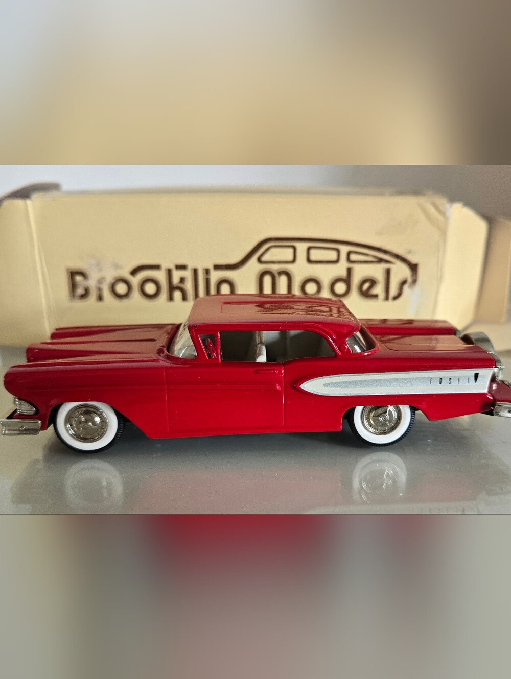 Brookin Models 1/43 Scale BRK22X 004 - 1958 Edsel Citation - Red